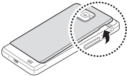 SAMSUNG GALAXY S2 / GALAXY SII / GALAXY S II / GT-I9100 - Installer la carte SIM ou USIM et la batterie - 1