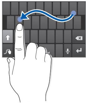 SAMSUNG GALAXY S2 / GALAXY SII / GALAXY S II / GT-I9100 - Saisir du texte avec le clavier Swype - 1