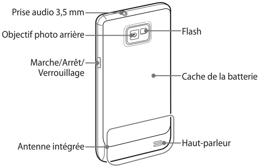 SAMSUNG GALAXY S2 / GALAXY SII / GALAXY S II / GT-I9100 - > Aspect du téléphone - 2
