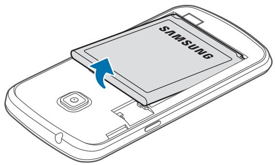 SAMSUNG GALAXY TREND LITE GT-S7390 - Retirer la carte SIM ou USIM et la batterie - 1