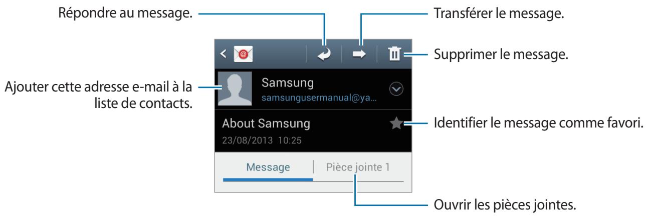 SAMSUNG GALAXY TREND LITE GT-S7390 - Lire des e-mails - 1