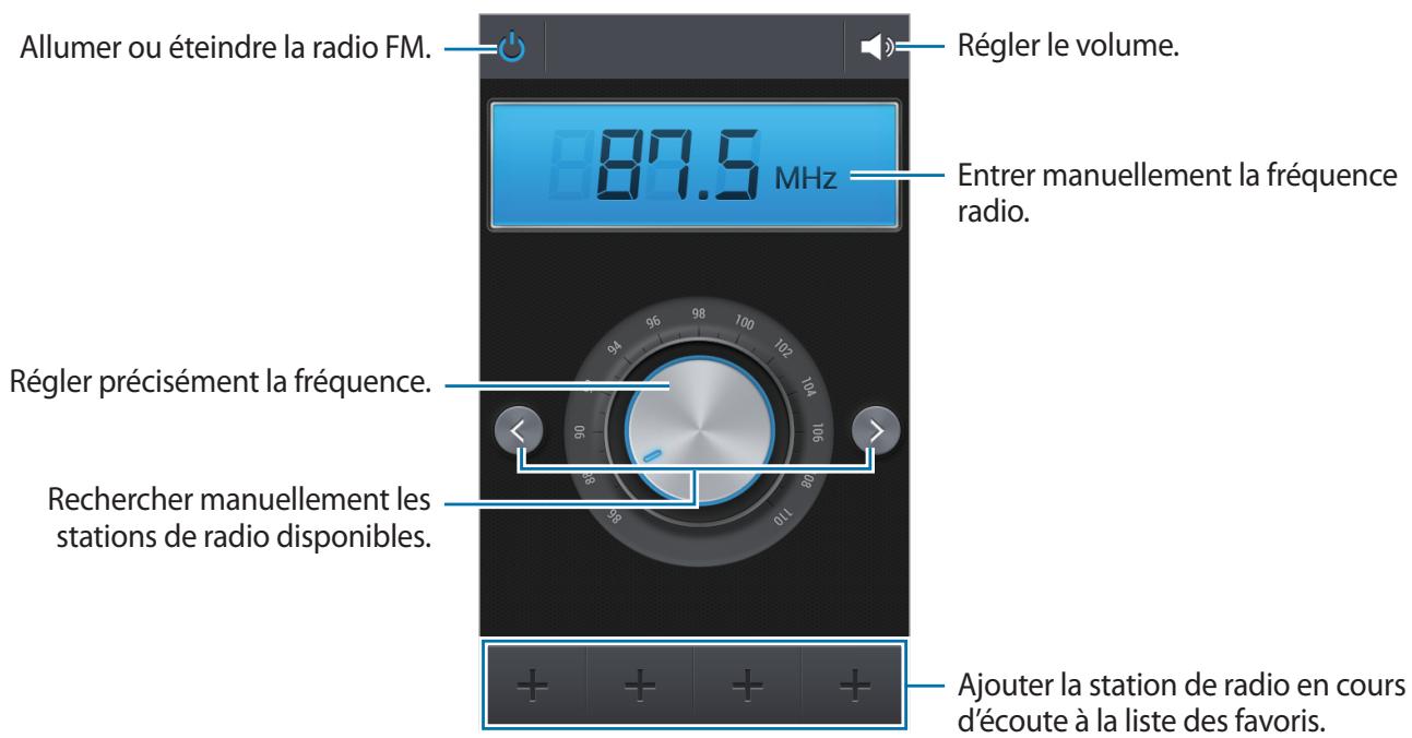 SAMSUNG GALAXY TREND LITE GT-S7390 - Écouter la radio FM - 2