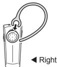 SAMSUNG HM 1200 - Wearing the headset - 2