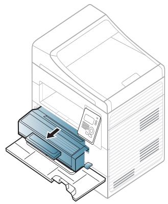 SAMSUNG SCX-4726FN - Ersetzen der Tonerkartusche - 2