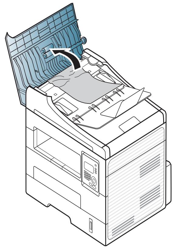 SAMSUNG SCX-4726FN - Vorlagenpapierstau vor Scanner - 1