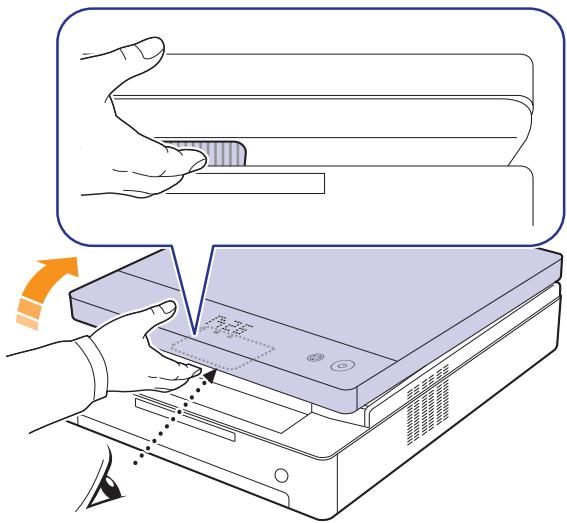 SAMSUNG ML-1630 - Dans le bac d'alimentation et à l'arrière de l'appareil - 5
