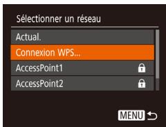CANON IXUS 285, IXUS 285 HS - Accédez au menu Wi-Fi. - 4