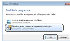 CANON IXUS 285, IXUS 285 HS - Installez un pilote (pour la première connexion Windows uniquement). - 1