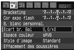 CANON EOS 450D - Correction de la balance des blancs - 1