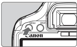 CANON EOS 450D - MENU Sélection de la langue d'interface - 1