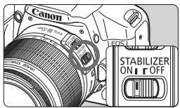 CANON EOS 450D - À propos de Image Stabilizer (Stabilisateur d'image) - 1