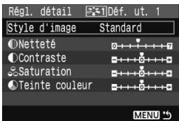 CANON EOS 450D - Selectionnez [Def. ut.]. - 1
