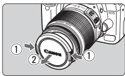 CANON EOS 450D - Positionnez le sélecteur de mode de mise au point de l'objet sur  (mise au point automatique). - 1