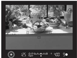 CANON EOS 450D - Effectuez la mise au point, puis appuyez sur la touche <  水 > .(4) - 1