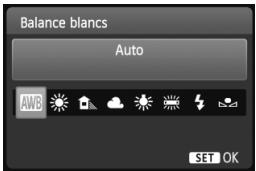 Balance blancs Auto AW3 SET OK