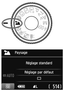 Paysage Réglage standard Réglage par défaut AUTO [ 514 ]