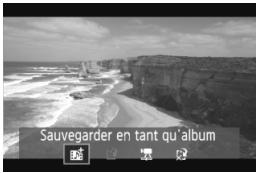 Sauvegarder en tant qu'album