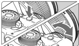 Technical diagram showing mechanical assembly with labeled components and directional arrows indicating motion or force