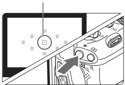 Diagram showing a device with a screen and a hand interacting with a device, with an arrow pointing to the screen.
