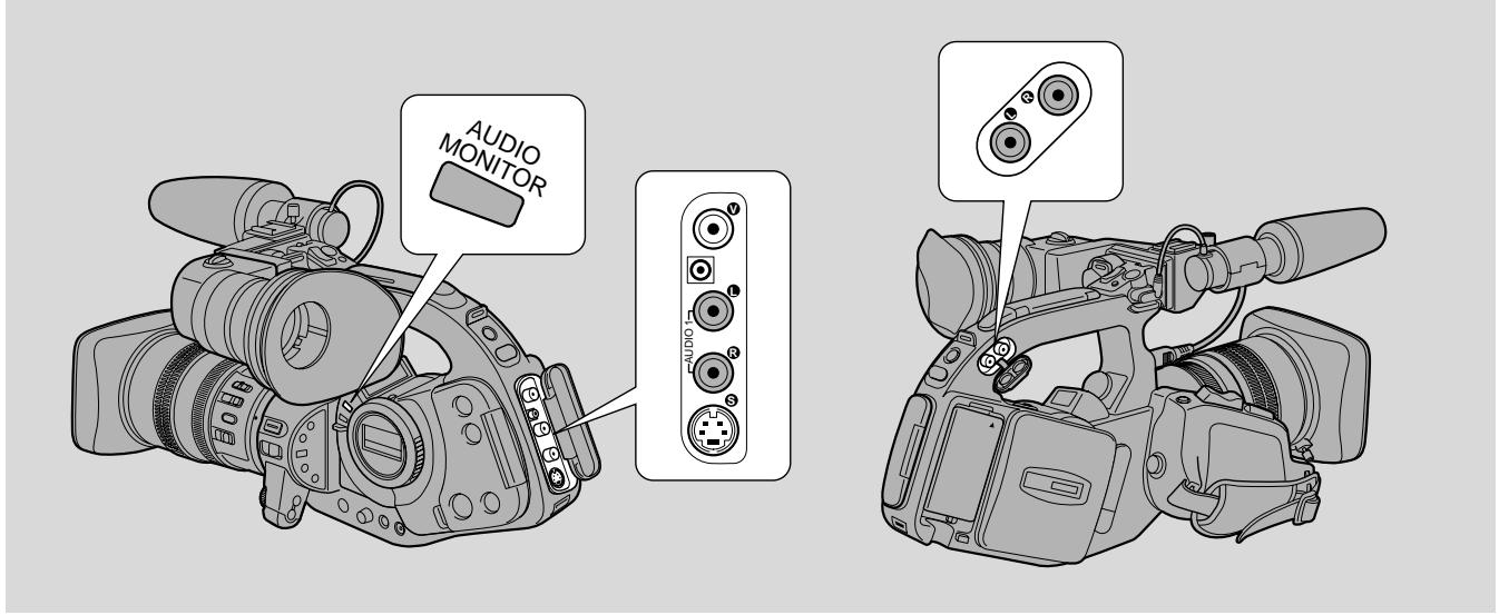 CANON XL1 - Selecting the Audio Output - 1