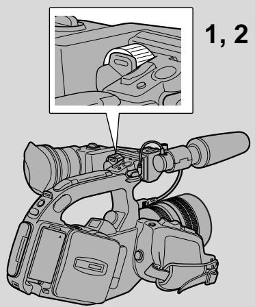 CANON XL1 - Adjusting for left eye/right eye operation - 1