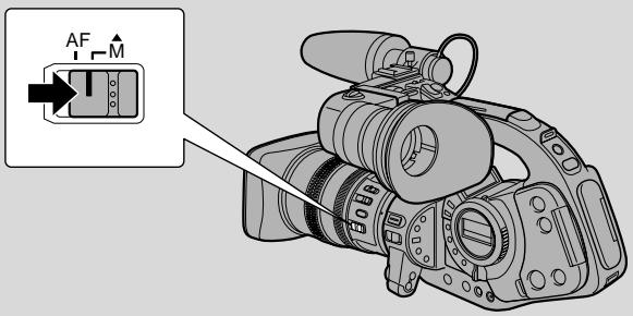 CANON XL1 - Push autofocus - 1