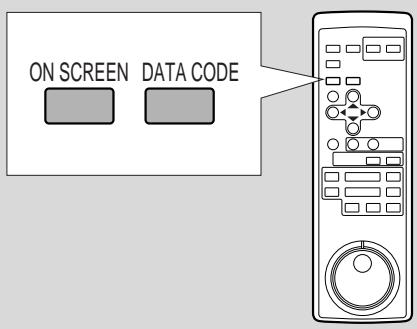 CANON XL1 - Screen Displays - 1