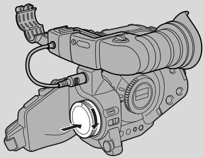 CANON XL1 - Removing the lens - 2