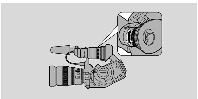 CANON XL1 - Adjusting to your eyesight - 1