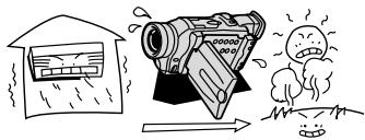 CANON MVX100I - La condensa si può formare nei seguenti casi: - 1