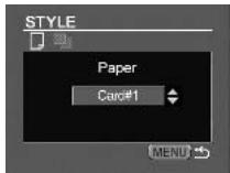 STYLE Paper Carcl#1 MENU