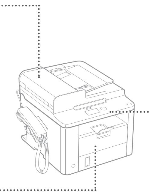 CANON L410 - AVERTISMENT - 2