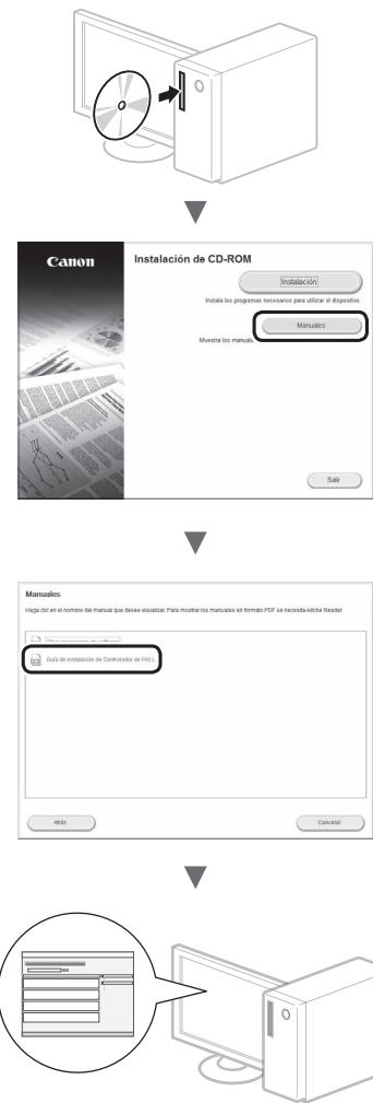CANON L410 - Instalación del controlador/el software - 1