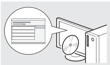 CANON L410 - ② Installatiehandleiding FAX L -stuurprogramma (User Software CD (cd met gelebruikersssoftware)): - 1