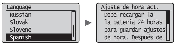 CANON L410 - Especialización de la configuración inicial - 1