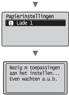 CANON L410 - Papierformeat en type papier instellen - 2