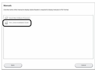 CANON L410 - Language - 3