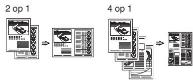 CANON L410 - Verkleinde indeling - 1