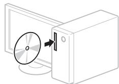 CANON L410 - Installieren des Treibers/der Software - 1