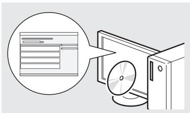 CANON L410 - ② FAX L Driver Installation Guide (User Software CD (Brukerprogramvare-CD)): - 1