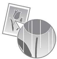 CANON L410 - Quando aparecem riscas brancas na impressao ou a impressao fica parcialmente esbatida - 1