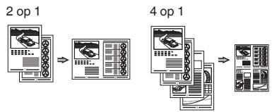 CANON L410 - Verkleinde indeling - 1