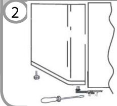 CANDY CCTOS 542WH - INVERSIONE DEL SENSO DI APERTURA DELLE PORTE - 3