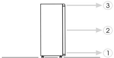 CANDY CCTOS 542WH - INVERSIONE DEL SENSO DI APERTURA DELLE PORTE - 10