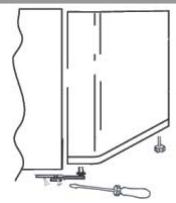 CANDY CCTOS 542WH - INVERSIONE DEL SENSO DI APERTURA DELLE PORTE - 4
