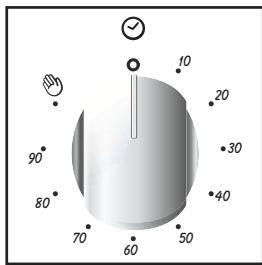 CANDY CCV5543BX/1 - USO DEL TEMPORIZZATORE - 1