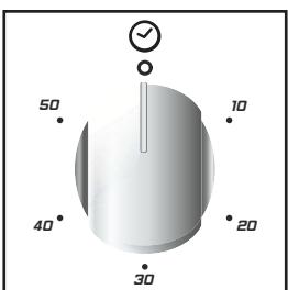 CANDY CCV5543BX/1 - Utilisation de la minuterie - 1