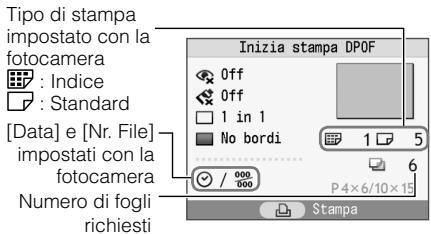 CANON SELPHY CP770 - - Stampa di immagini con impostazioni specificate alla fotocamera (Stampa DPOF) - 1