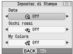 CANON SELPHY CP770 - Premere  o  per modificare il valore impostato. - 2