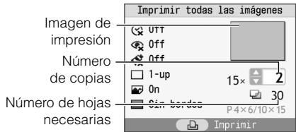 CANON SELPHY CP770 - Pulse OK y compruebe la configuración. - 2